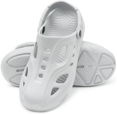 Golf Men Clogs(Grey , 9)