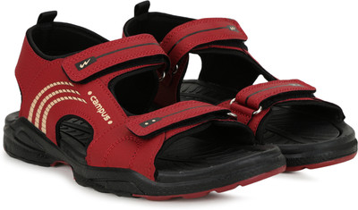 CAMPUS Men Sandals(Red , 7)