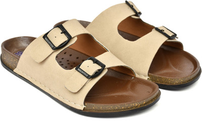 MKS Men Sandals(Off White , 10)