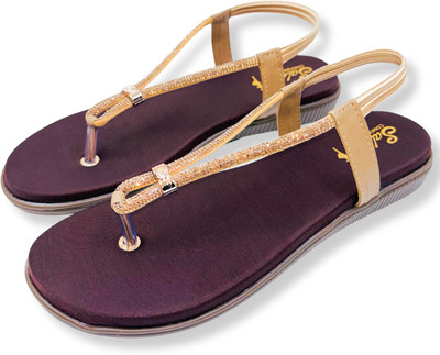 Saloni Comfort Wear Women Casual(Beige , 7)