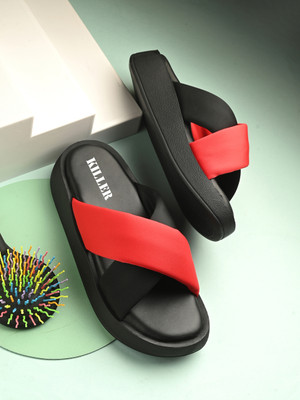 KILLER Women Heels(Red , 7)
