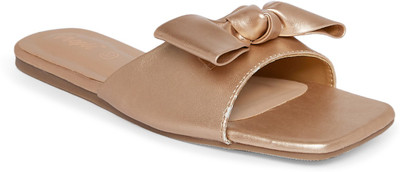 PEOPLE Women Flats(Gold , 6)