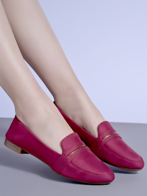 Stylestry Women Bellies(Red , 4)