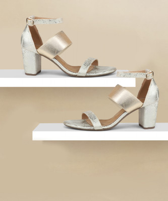 Inc.5 Women Heels(Gold , 4)