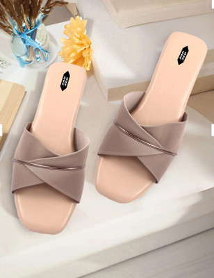 zadzed Women Heels(Beige , 6)