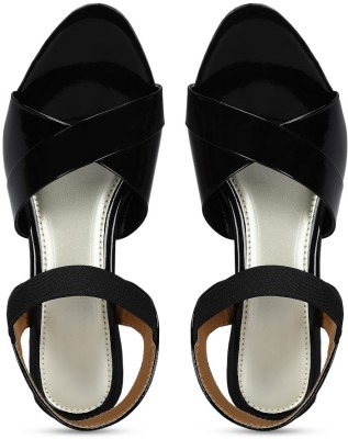 Canwen Women Heels(Black , 10)