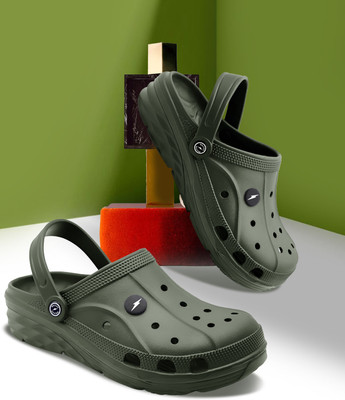 BRUTON Men Sandals(Olive , 8)