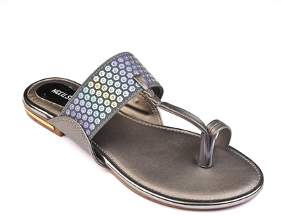 HEELISTIC Women Flats(Grey , 5)