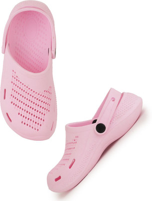 ZIERA Women Clogs(Pink , 7)