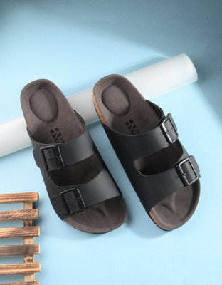 HERE&NOW Men Sandals(Black , 11)