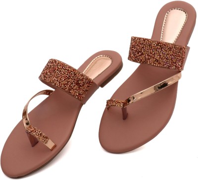 kavyansh Women Sandals(Brown , 9)