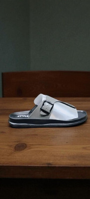 Classica Men Sandals(Grey, Black, Red , 10)