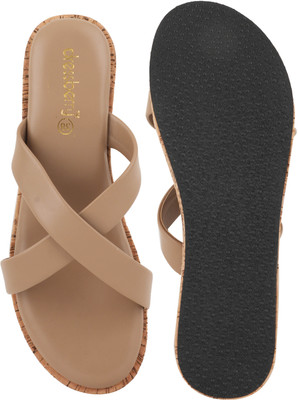 Dressberry Women Heels(Beige , 7)
