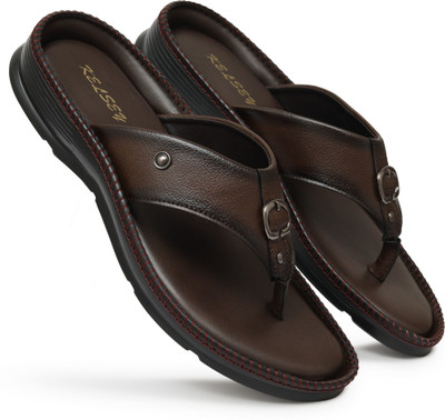 Kelsey Men Flip Flops(Brown , 6)