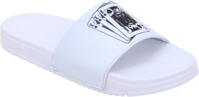 Footfit Men Sandals(White , 7)