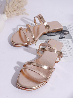 LAVIE Women Flats(Copper , 5)
