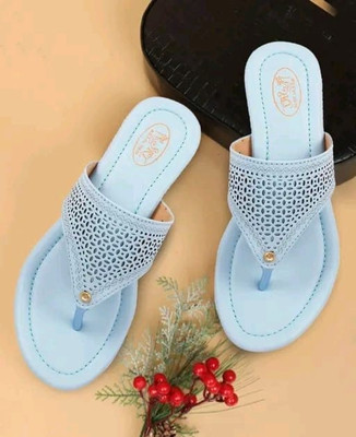 HunarPaon Women Flats(Blue , 9)