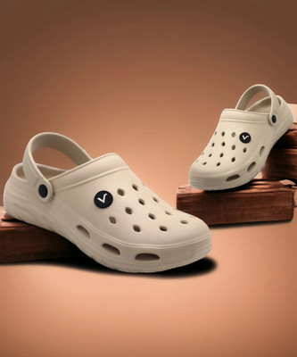 Svaar Men Clogs(Beige , 8)