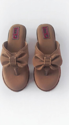 NEW RAI FOOTWEAR Women Flats(Brown , 6)