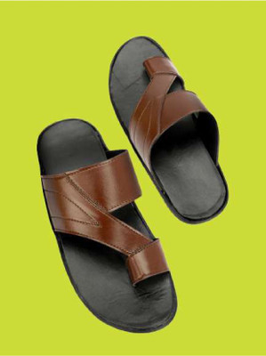 Buxton Men Sandals(Brown , 10)