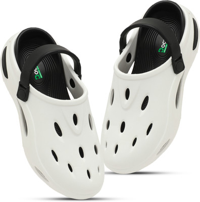 Footup Men Clogs(Black , 7)