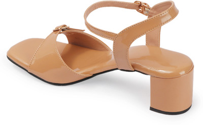 SHUPSHOO Women Heels(Beige , 2)