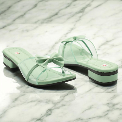 IndiForce Women Heels(Green , 4)