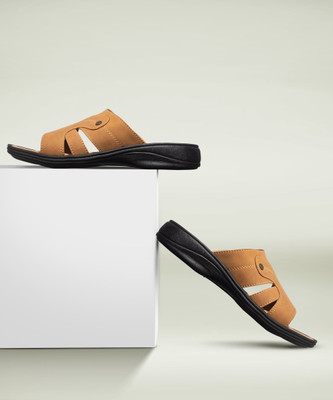 Khadim's Men Sandals(Tan , 6)