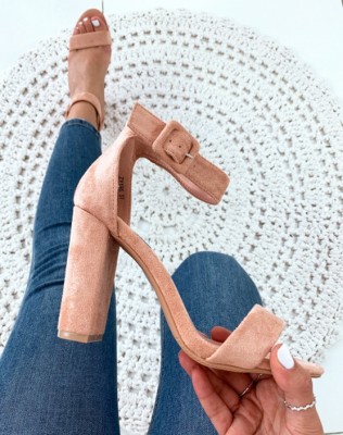 UUNDA Fashion Women Beige Heels