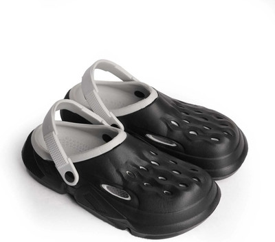 Footsace Men Clogs(Black , 10)