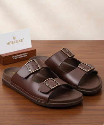 Lehar Soft and Comfortable Orthopedic Pain Relief Men Sandals(Brown , 8)
