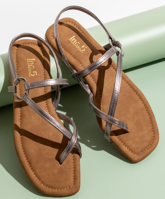 Inc.5 Women Flats(Grey , 3)