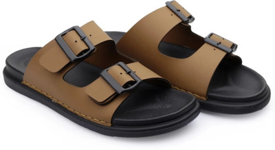 i-toe Men Sandals(Tan , 8)