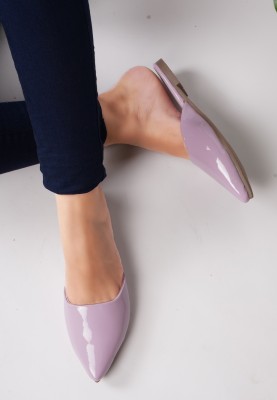 jm looks Women Flats(Purple , 4)