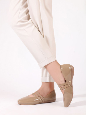 LAVIE Women Flats(Beige , 3)