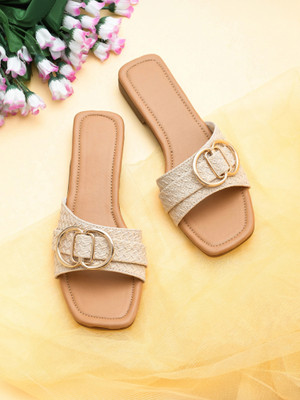 Gerief Women Flats(Off White , 8)