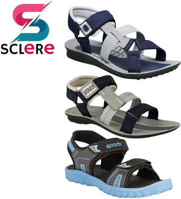 SCLERE Men Sandals(Multicolor , 8)