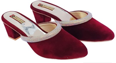 SGH Women Heels(Maroon , 5)