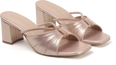 Dressberry Women Heels(Beige , 8)