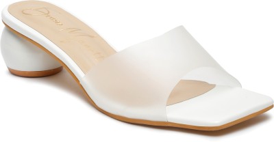 Bruno Manetti Women White Heels