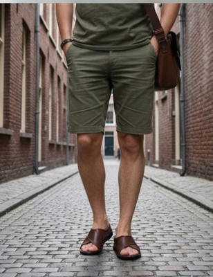 InfiniTrenz Men Sandals(Brown , 6)