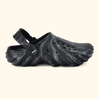 yoho Men Sandals(Black , 6)