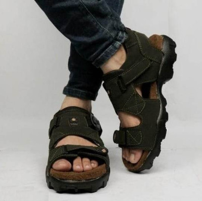 Atlee Men Sandals(Olive , 12)