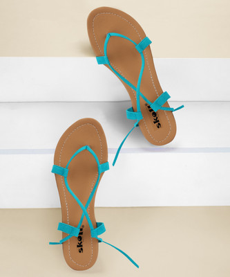 SKOLL Women Flats(Green , 8)