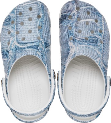 CROCS Men Clogs(Blue , 6)