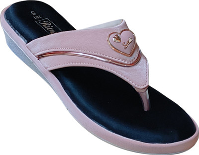 Rivelle Women Flats(Orange , 4)
