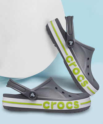CROCS Bayaband Clog SGy/LiP Men Clogs(Grey , 7 UK/India)