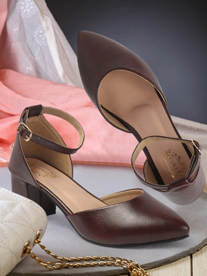 Denill Women Heels(Brown , 7)