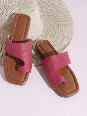 Avivastyle Women Flats(Pink , 3)