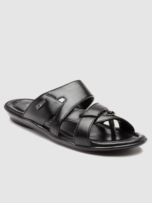 action Lightweight | Comfortable | Trendy | Daily Wear | Synthetic Leather Men Sandals(Black , 6)